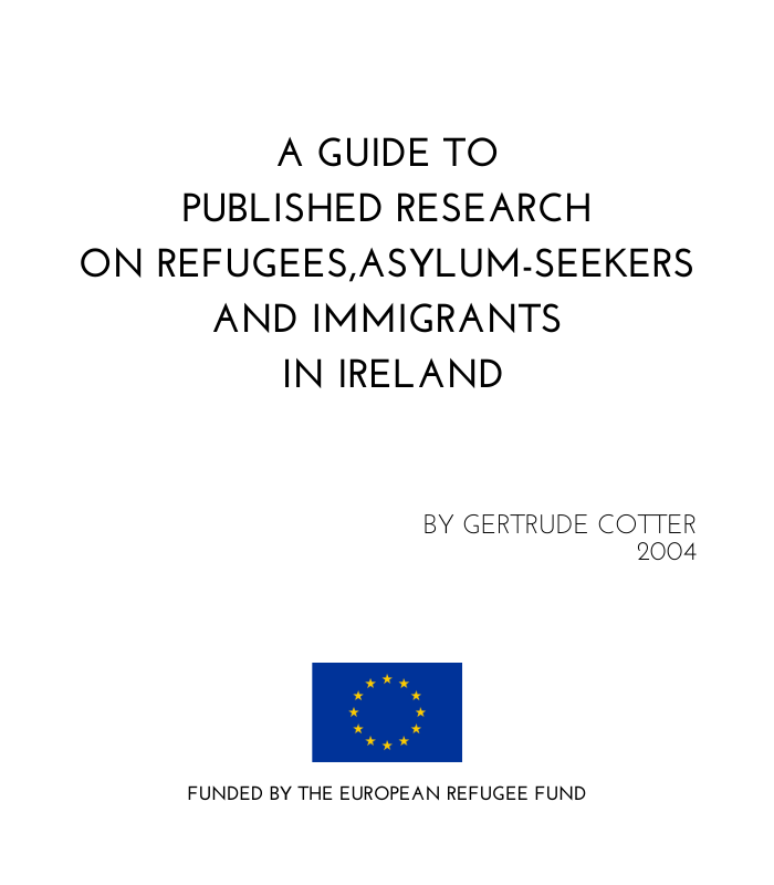a guide to published research on refugees in ireland